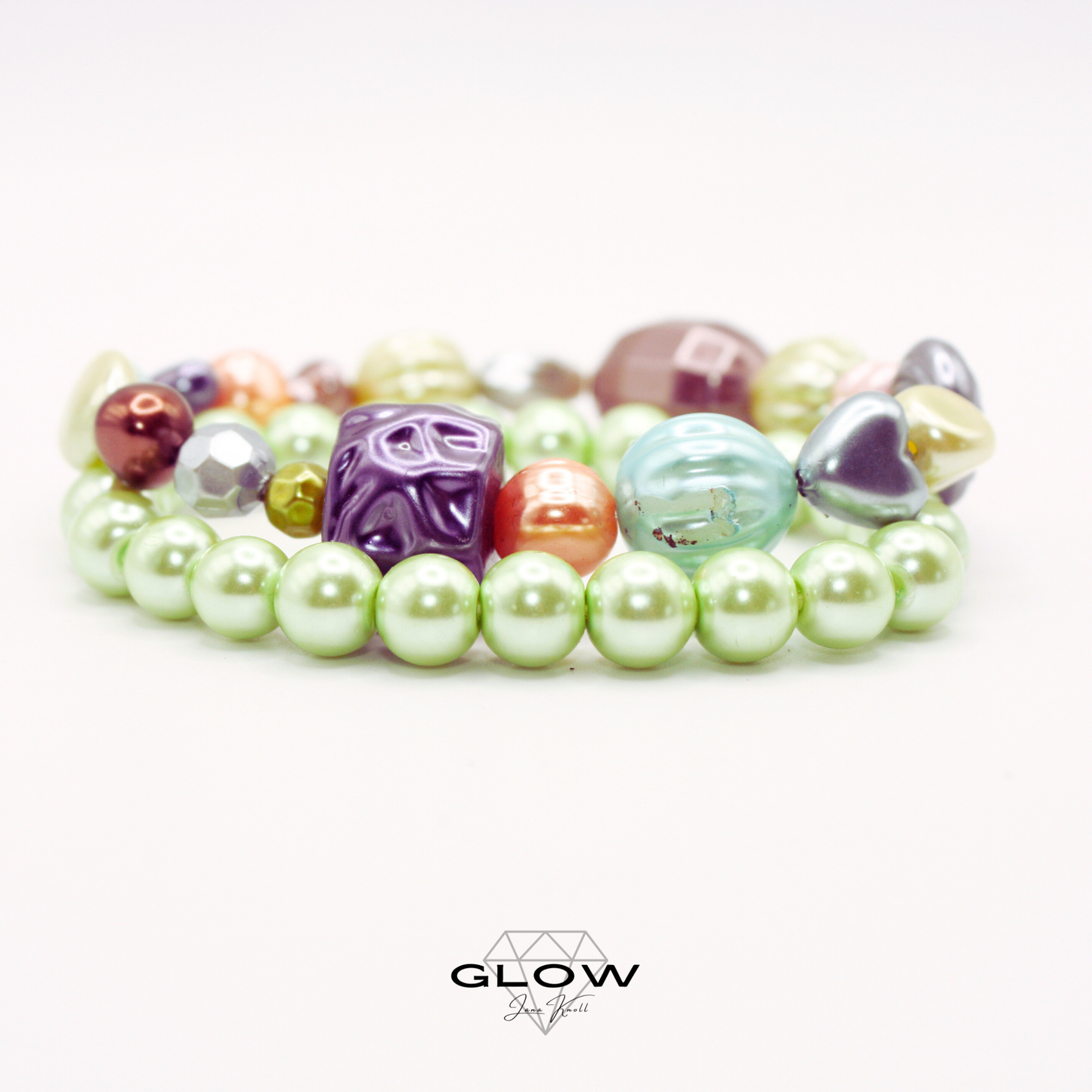 2er-Set Perlenambänder