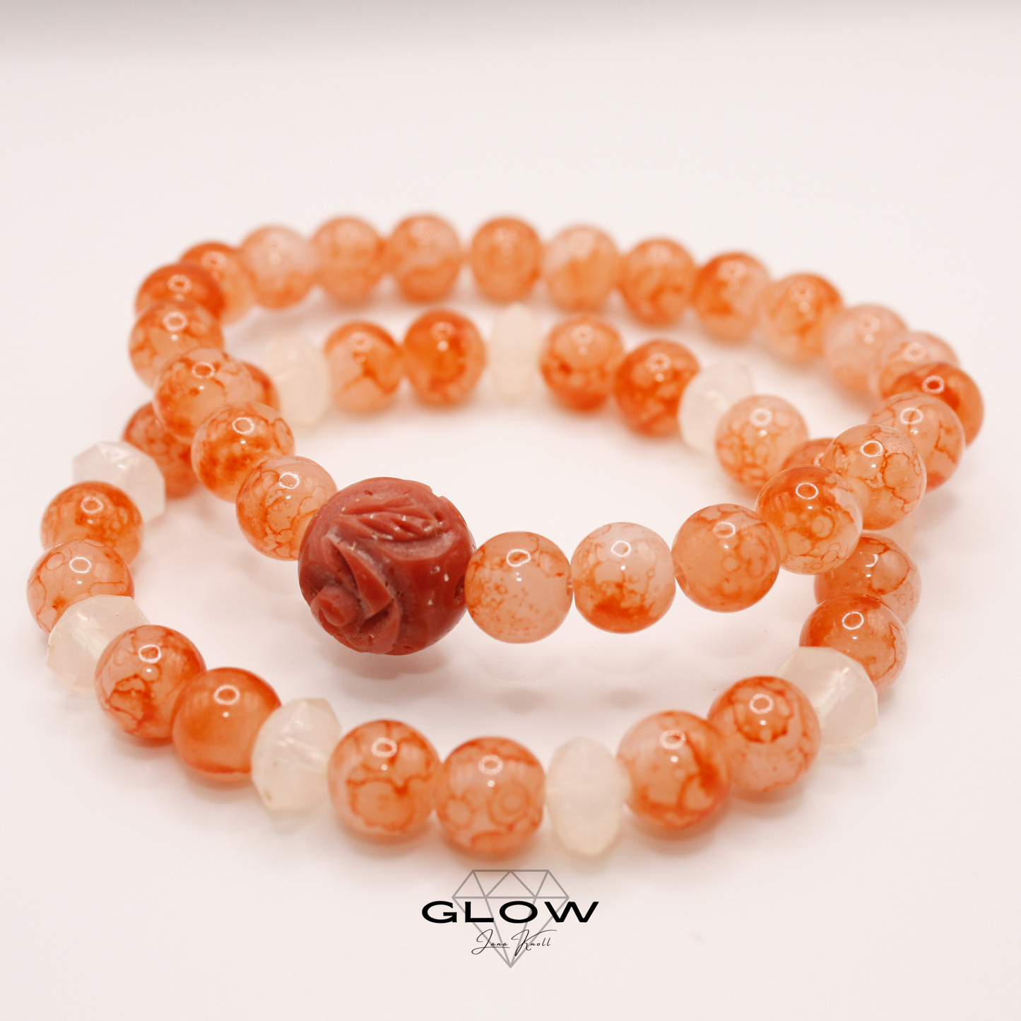 2er Set Perlenarmbänder