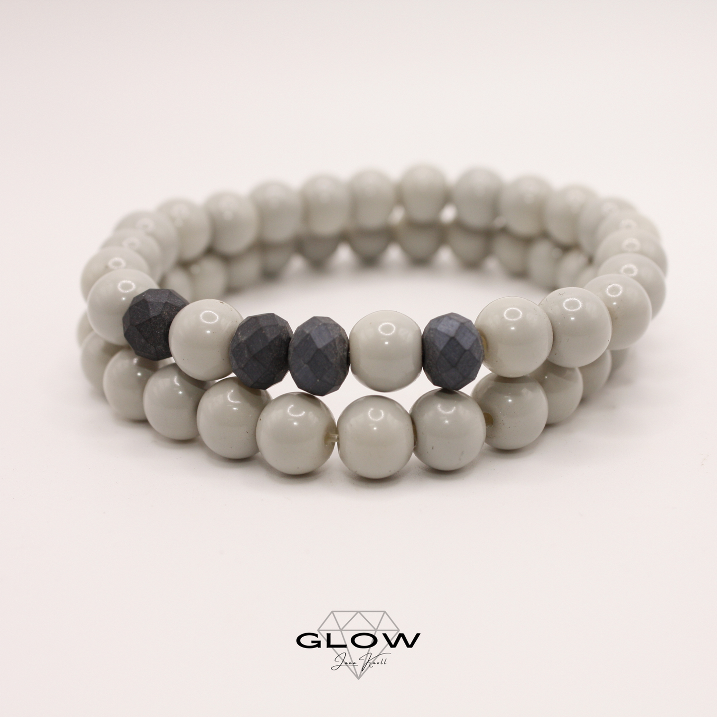 2er-Set Perlenarmband