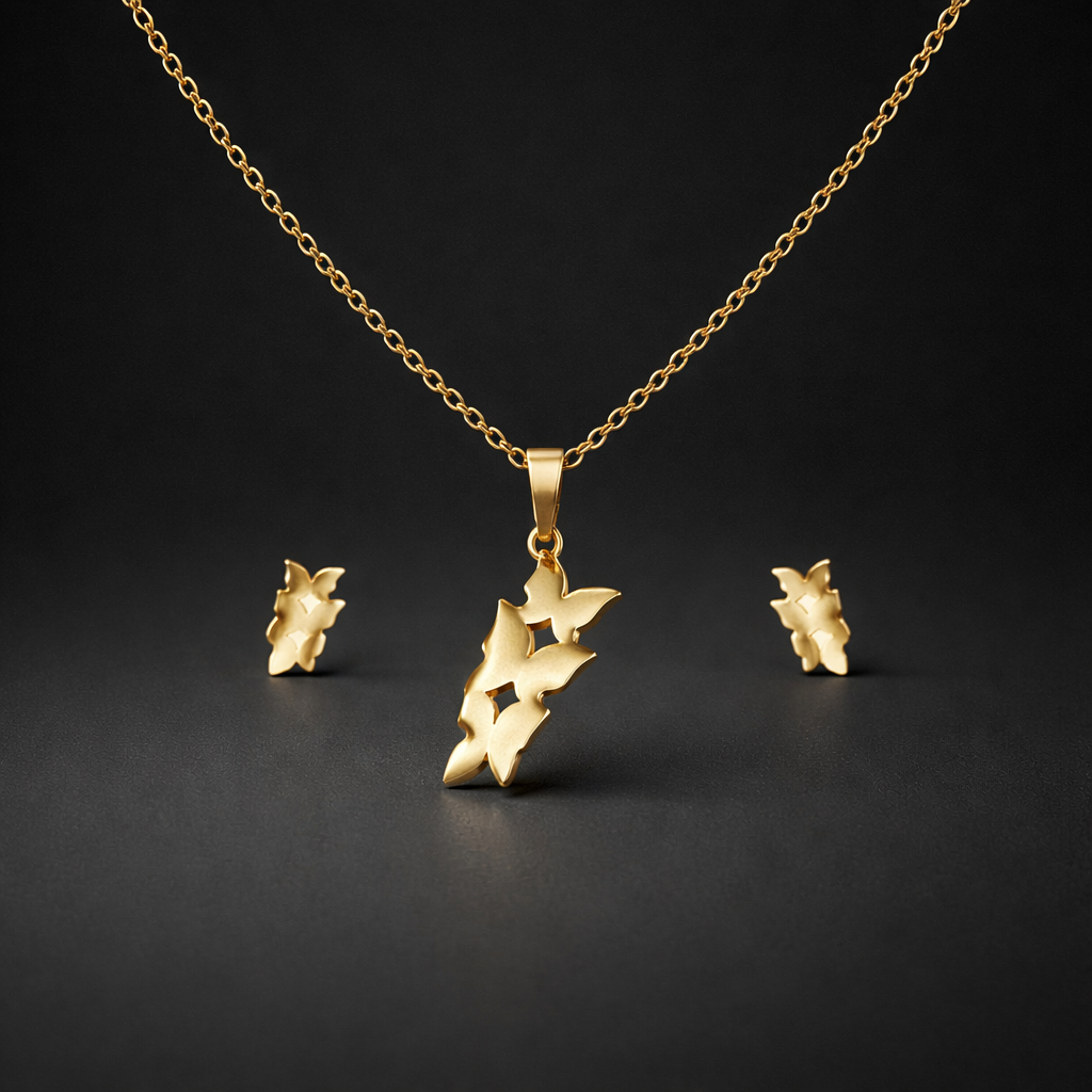 Schmuck-Set – Halskette & Ohrstecker