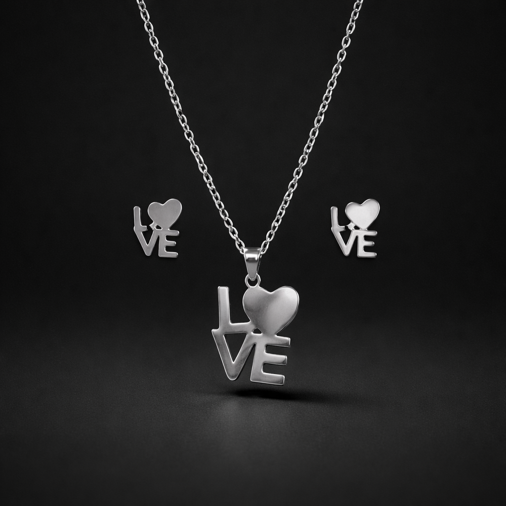 Schmuck-Set – Halskette & Ohrstecker