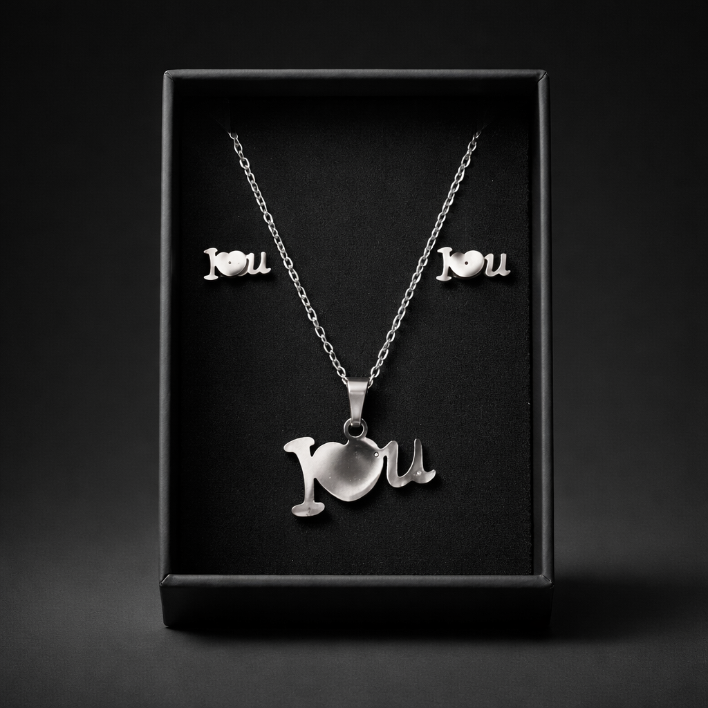 Schmuck-Set – Halskette & Ohrstecker