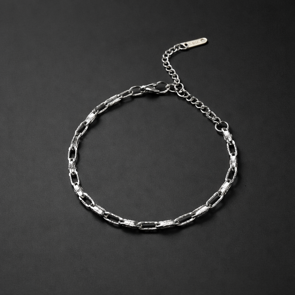 Charm-Basis: Modernes Gliederarmband