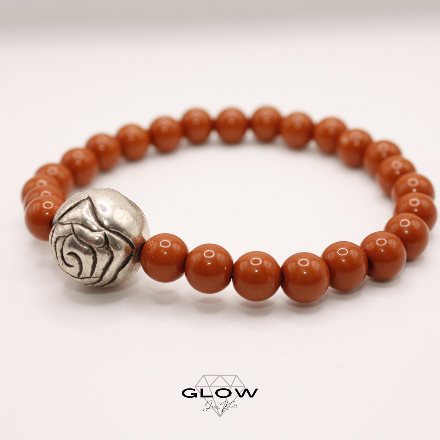 Perlenarmband mit Schmuckperle