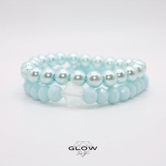 2er-Set Perlenambänder