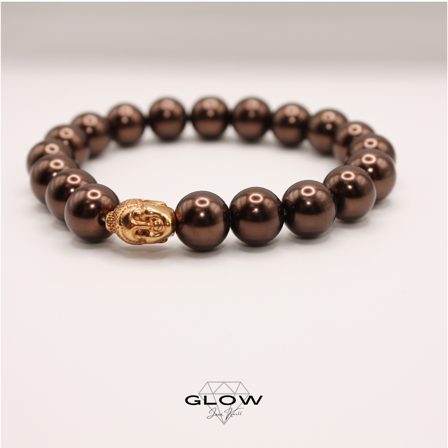 Perlenarmband mit Schmuckperle