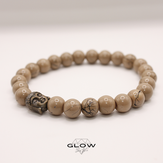 Perlenarmband mit Schmuckperle