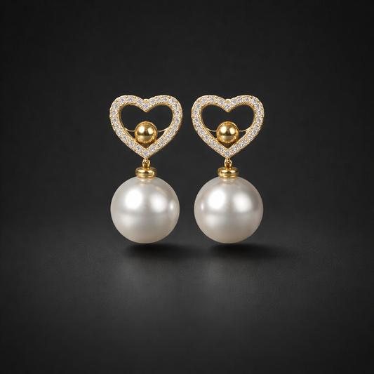 Ohrhänger – 18k vergoldeter Edelstahl