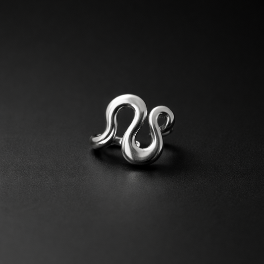 Wave-Ring – Edelstahl