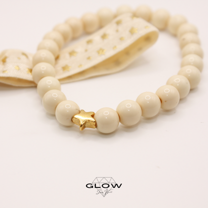 2er Set Perlen- und Ibizaarmband