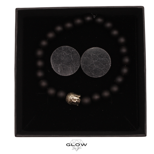 Schmuckset / Perlenarmband und Ohrstecker