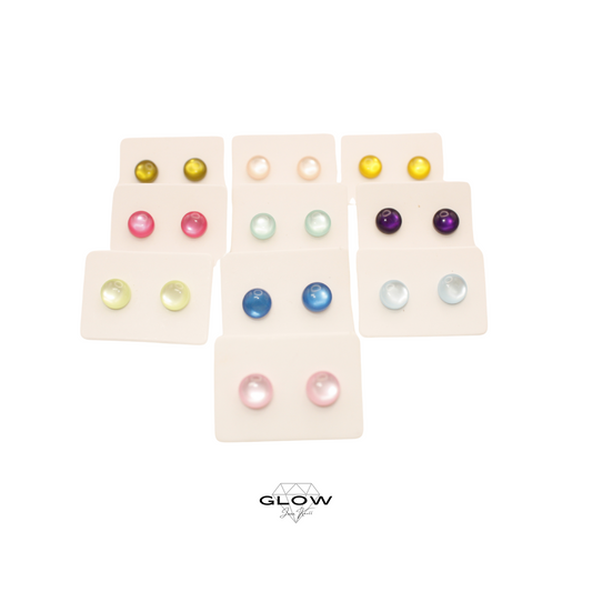 7mm Cabochon glänzend