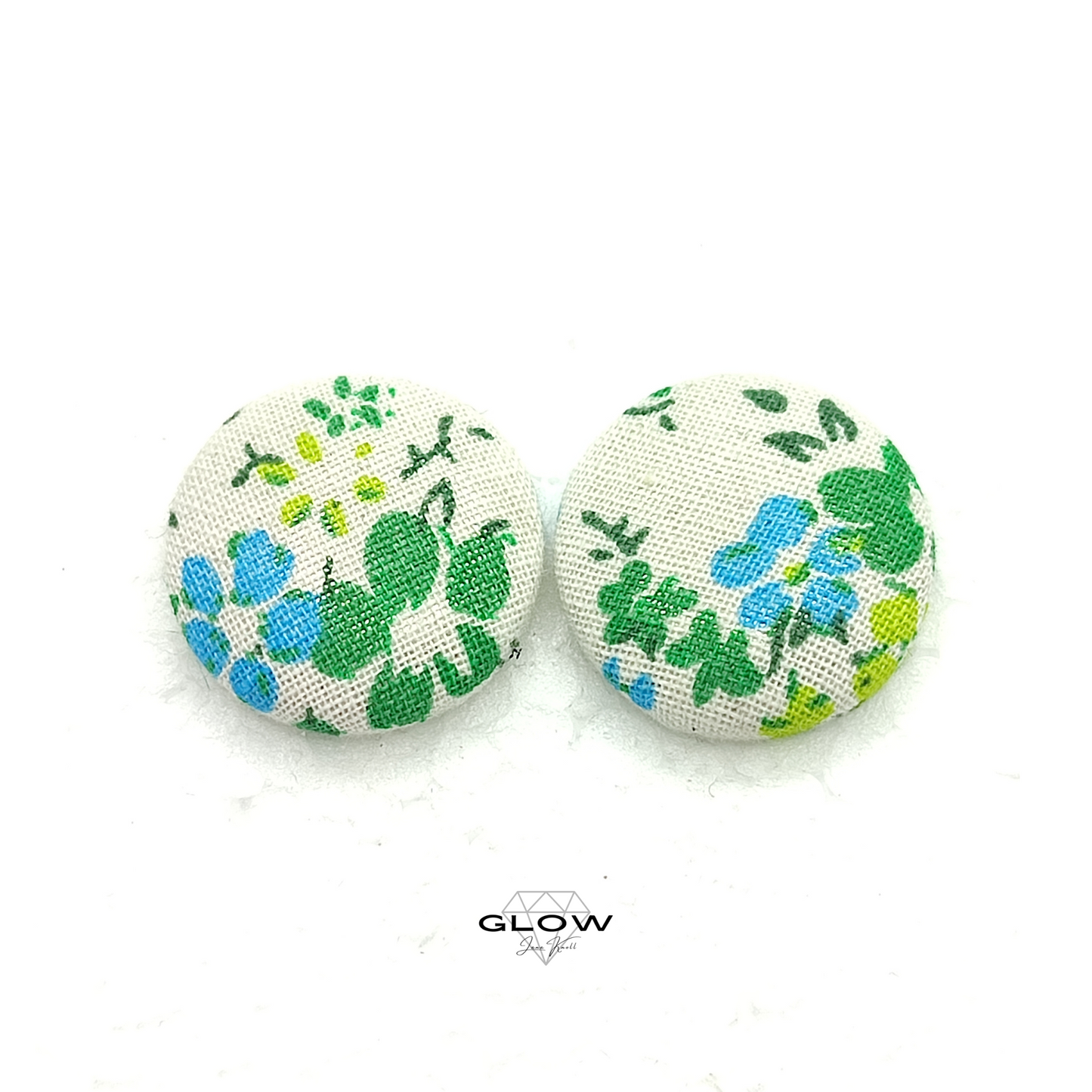 25mm Stoff Cabochon