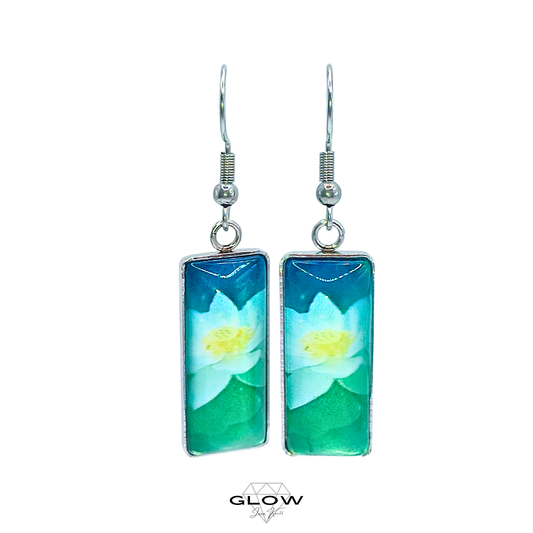 Eckiger Motivcabochon