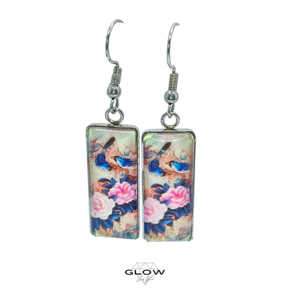 Eckiger Motivcabochon