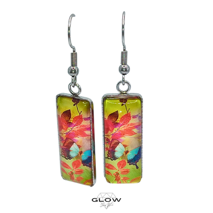 Eckiger Motivcabochon