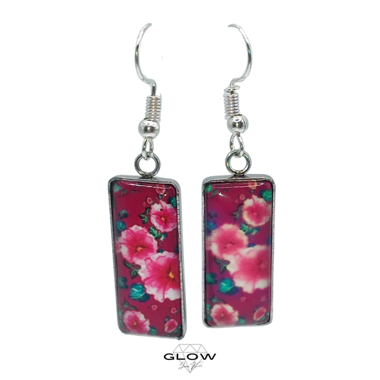 Eckiger Motivcabochon