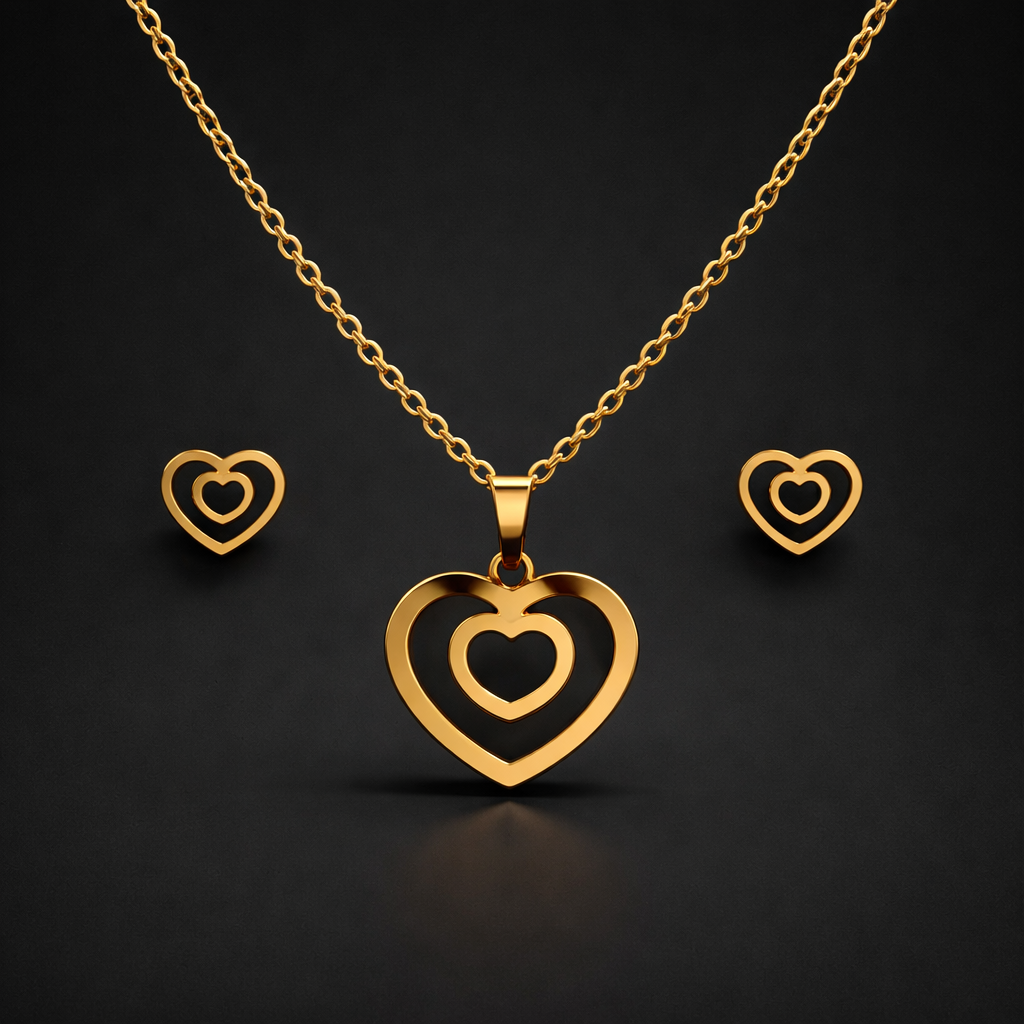 Schmuck-Set – Halskette & Ohrstecker