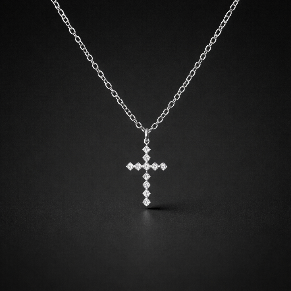 Halskette „Crystal Cross“