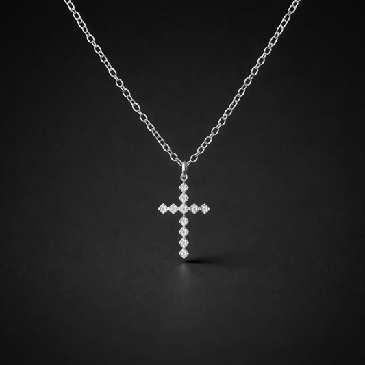 Halskette „Crystal Cross“