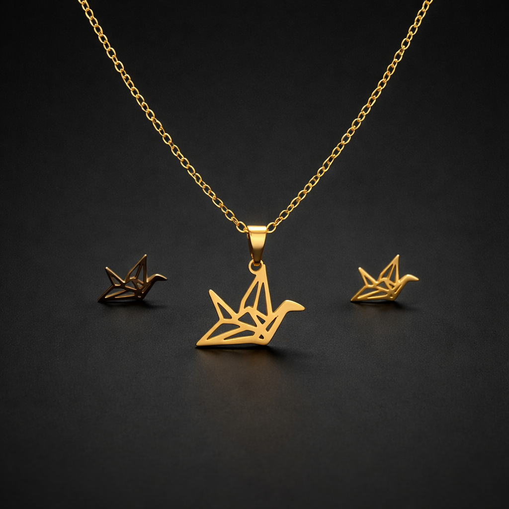 Schmuck-Set – Halskette & Ohrstecker