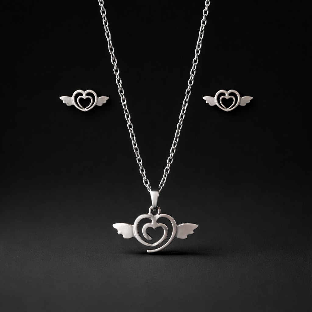 Schmuck-Set – Halskette & Ohrstecker