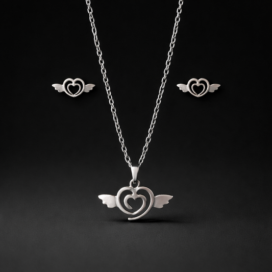 Schmuck-Set – Halskette & Ohrstecker